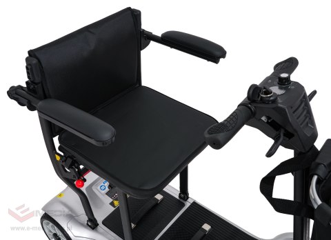 Skuter Elektryczny Czterokołowy dla Seniorów EasyGo Szary