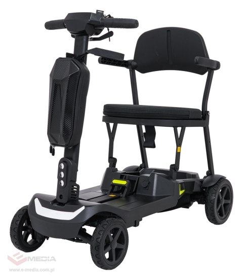 Skuter Elektryczny Czterokołowy dla Seniorów SeniorStar Czarny
