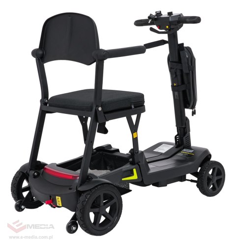 Skuter Elektryczny Czterokołowy dla Seniorów SeniorStar Czarny
