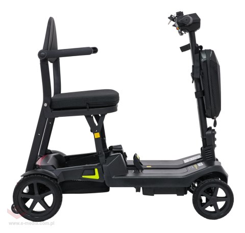 Skuter Elektryczny Czterokołowy dla Seniorów SeniorStar Czarny