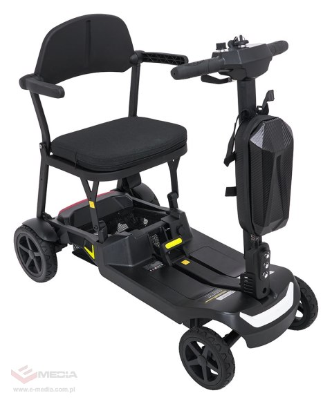 Skuter Elektryczny Czterokołowy dla Seniorów SeniorStar Czarny