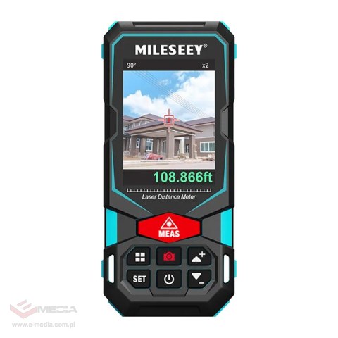 Dalmierz laserowy Mileseey S7 z kamerą 100m