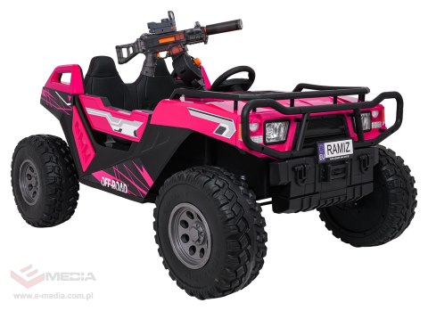 Pojazd Buggy PROSPECTOR 4x4 STRONG Różowy