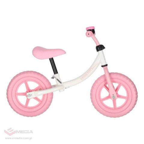 Rowerek biegowy Trike Fix Balance z dzwonkiem różowy