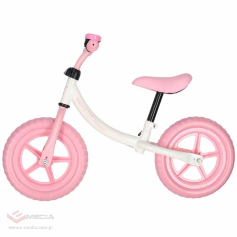 Rowerek biegowy Trike Fix Balance z dzwonkiem różowy