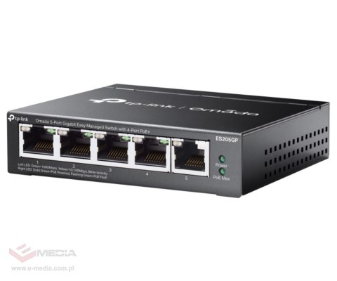 SWITCH POE TL-ES205GP 5-PORTOWY TP-LINK