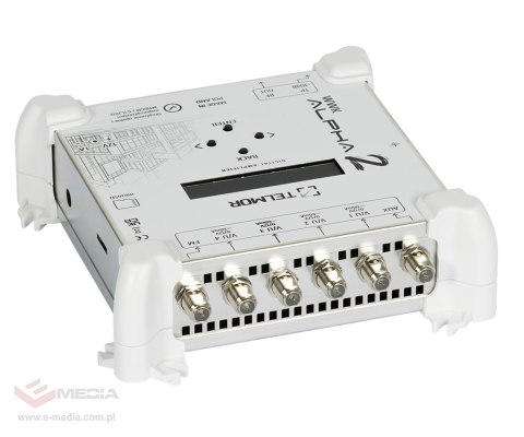 CYFROWY WZMACNIACZ KANAŁOWY WWK-ALPHA-2 TELMOR