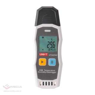 Cyfrowy termohigrometr USB z funkcją rejestracji danych Uni-T UT330THC