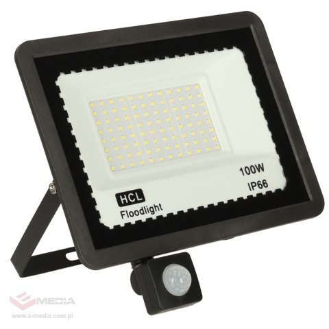 Lampa czujnik ruchu reflektor 100W