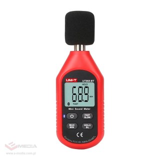 Mini miernik poziomu dźwięku Uni-T UT353BT