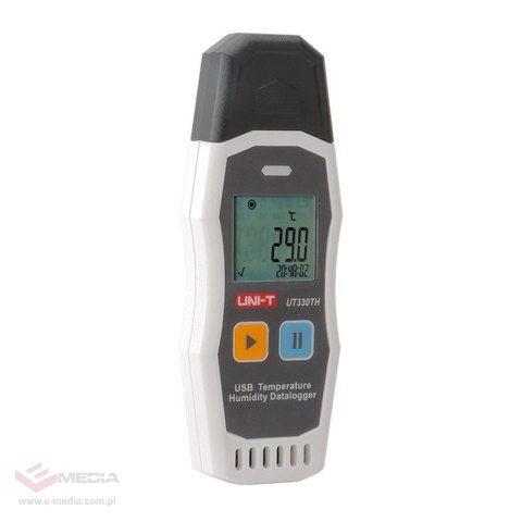 Cyfrowy termohigrometr USB z funkcją rejestracji danych Uni-T UT330TH