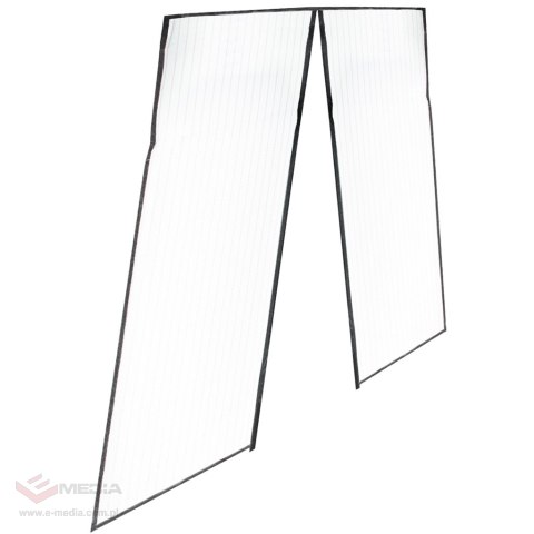 Moskitiera siatka magnetyczna LUARO na drzwi solidna mocny magnes 110x220cm