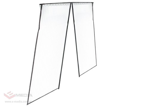 Moskitiera siatka magnetyczna na drzwi 100x210cm CZARNA