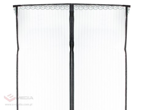 Moskitiera siatka magnetyczna na drzwi 100x210cm CZARNA