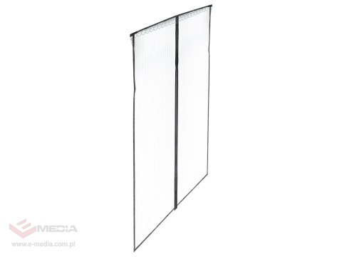 Moskitiera siatka magnetyczna na drzwi 100x210cm CZARNA