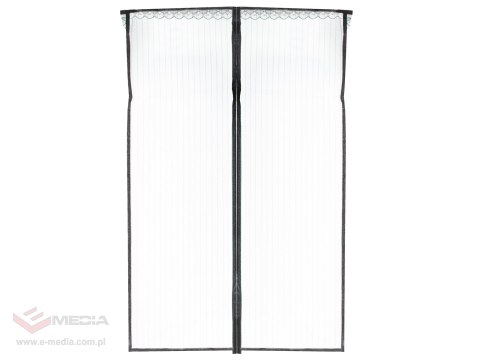 Moskitiera siatka magnetyczna na drzwi 85x210cm CZARNA