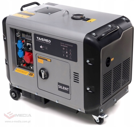 Agregat Generator Prądu TAGRED TA10300TD 7kW DIESEL 3-fazy 230/400V