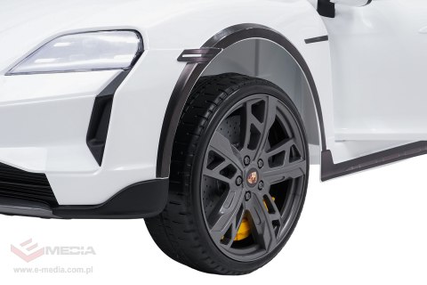 Pojazd Porsche Taycan Turbo S Biały