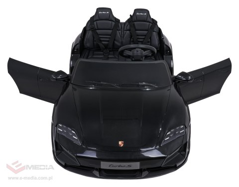Pojazd Porsche Taycan Turbo S Czarny