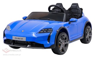 Pojazd Porsche Taycan Turbo S Niebieski
