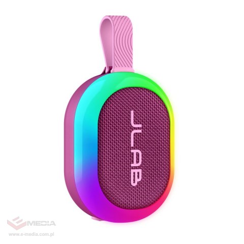 Przenośny głośnik bezprzewodowy Bluetooth Jlab Pop Party (różowe)