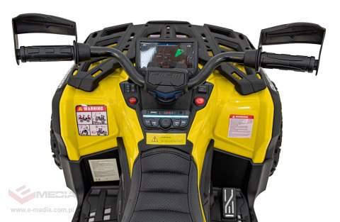 Quad Can Am Outlander ATV Żółty