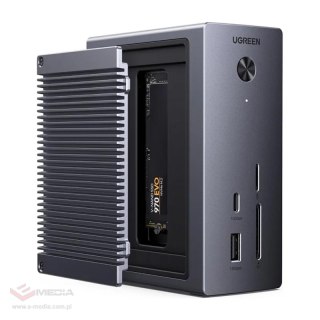 Stacja dokująca UGREEN CM923 USB-C do HDMI 3x USB USB-C RJ45 SD/TF M.2