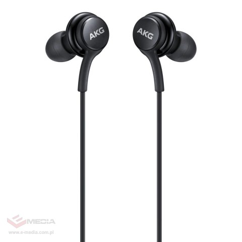 Słuchawki Samsung AKG EO-IC100BBEGEU przewodowe dokanałowe USB-C - czarne