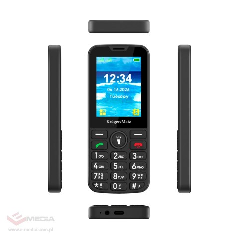 Telefon GSM dla seniora Kruger&Matz Simple 924