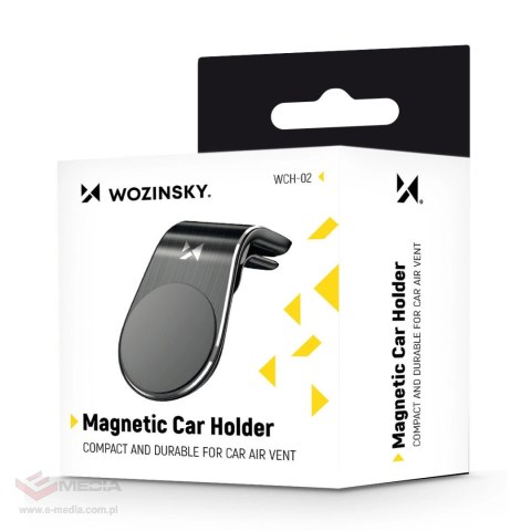 Wozinsky magnetyczny uchwyt na telefon na kratkę wentylacyjną - czarny