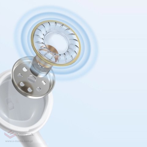 Baseus Encok H17 słuchawki przewodowe minijack 3.5mm biały (NGCR020002)
