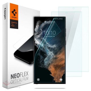 Folia hydrożelowa Spigen Neo Flex na Samsung Galaxy S22 Ultra - 2 szt.
