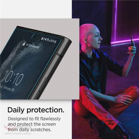 Folia hydrożelowa Spigen Neo Flex na Samsung Galaxy S22 Ultra - 2 szt.