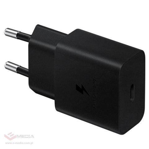 Ładowarka sieciowa Samsung EP-T1510XBEGEU 15W PD USB-C AFC z kablem USB-C - czarna