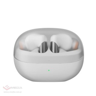Douszne słuchawki bezprzewodowe Joyroom Jbuds Series JR-BB1 TWS - białe