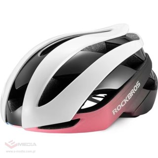 Kask rowerowy Rockbros 10110004007 rozmiar L - niebiesko-różowy