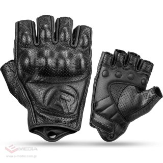 Rękawiczki motocyklowe Rockbros 16220006005 XXL skórzane - czarne