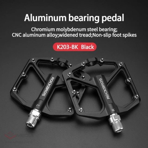 Pedały rowerowe Rockbros K203-BK - czarny