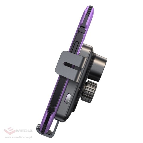 Uchwyt Joyroom JR-ZS219 elektryczny z ładowarką indukcyjną 15W na deskę rozdzielczą - czarny