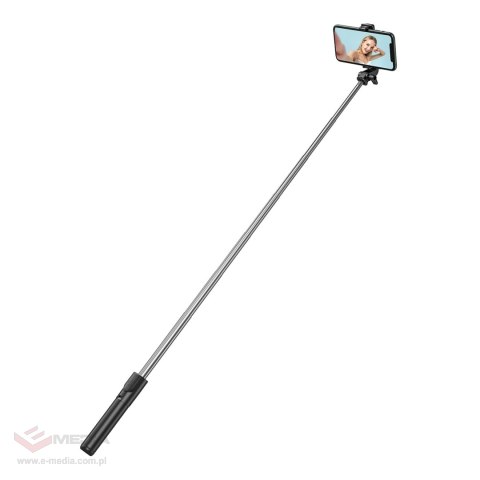 Wozinsky Selfie stick WHS1Y teleskopowy tripod 1m z uchwytem na telefon - czarny