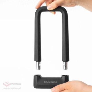 Zapięcie rowerowe Rockbros RKS626-BK U-lock - czarne