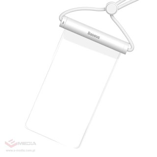 Etui Baseus AquaGlide BS-PC030 wodoodporne IPX8 z cylindrycznym zapięciem - białe