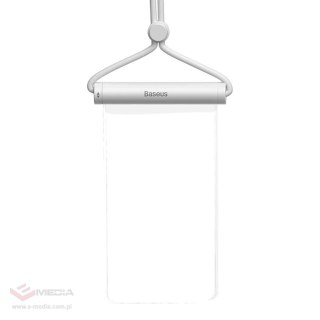Etui Baseus AquaGlide BS-PC030 wodoodporne IPX8 z cylindrycznym zapięciem - białe