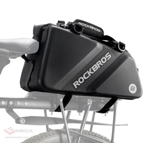 Torba Rockbros 30140090001 rowerowa na bagażnik 11,6l - czarna