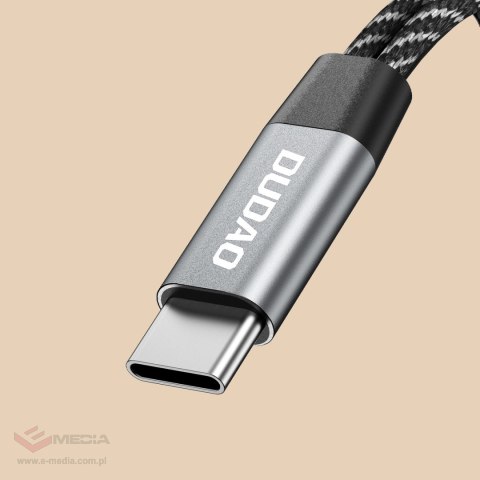 Adapter Dudao L13C+ 2w1 USB-C - szary