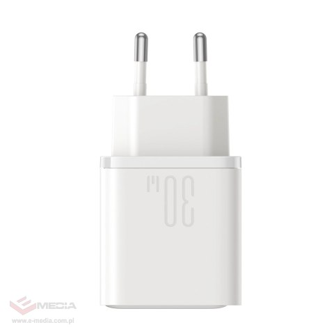 Ładowarka Joyroom JR-TCF15 sieciowa USB-C / USB-A 30W - biała