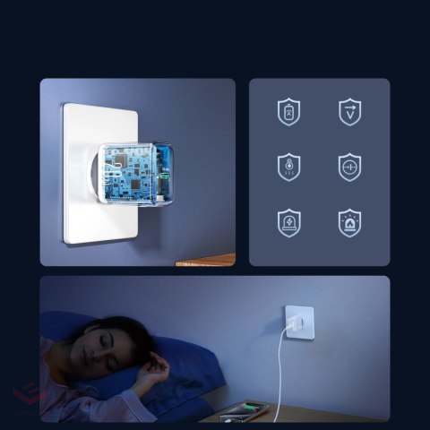 Ładowarka Joyroom JR-TCF20 sieciowa USB-C PD 20W - biała