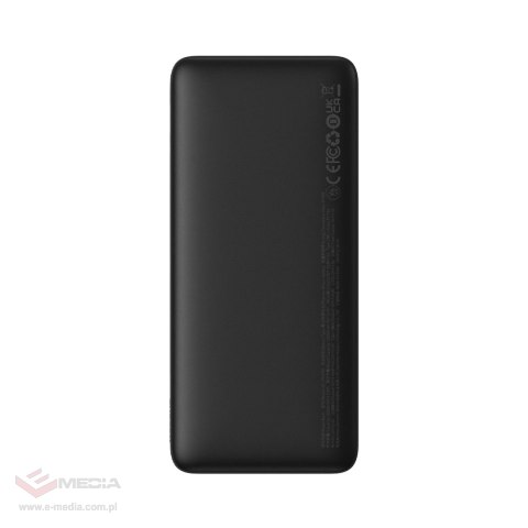 Powerbank Baseus Airpow Fast Charge 20W 30000mAh z kablem USB-C - USB-C 30cm - czarny