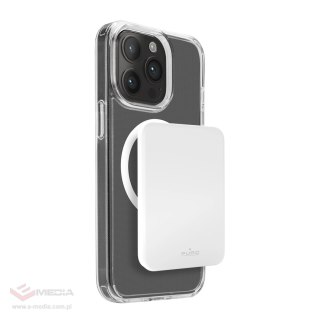 Powerbank Puro Slim Power Mag 4200mAh z MagSafe USB-C - biały