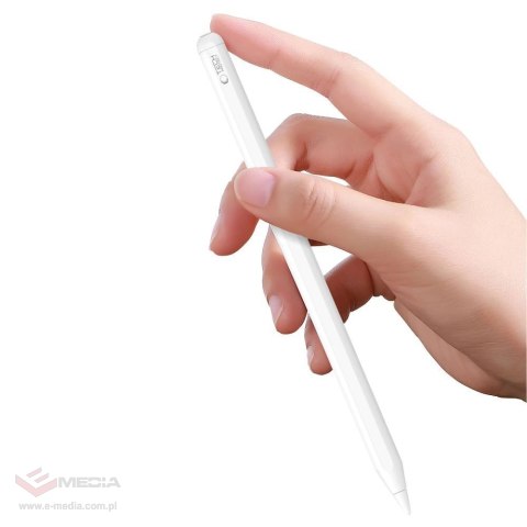 Rysik Tech-Protect Digital Magnetic Stylus Pen 2 magnetyczny do tabletu iPad - biały